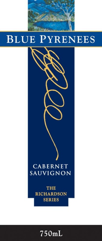 Blue Pyrenees Richardson Series Cabernet Sauvignon 2012 Front Label