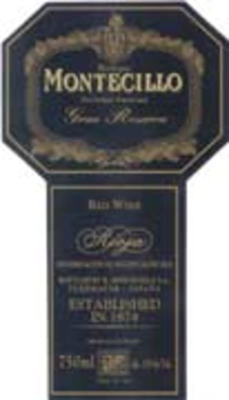 Bodegas Montecillo Gran Reserva 1997 Front Label