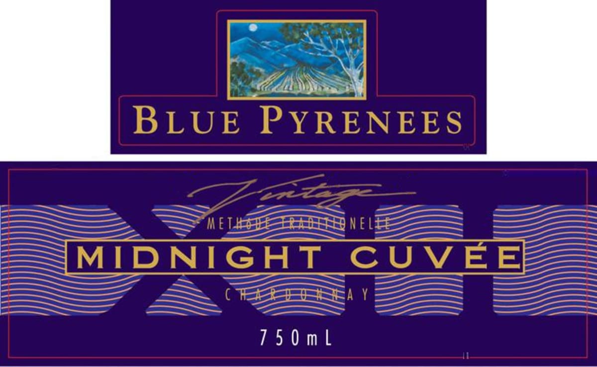 Blue Pyrenees Midnight Cuvee 2009 Front Label