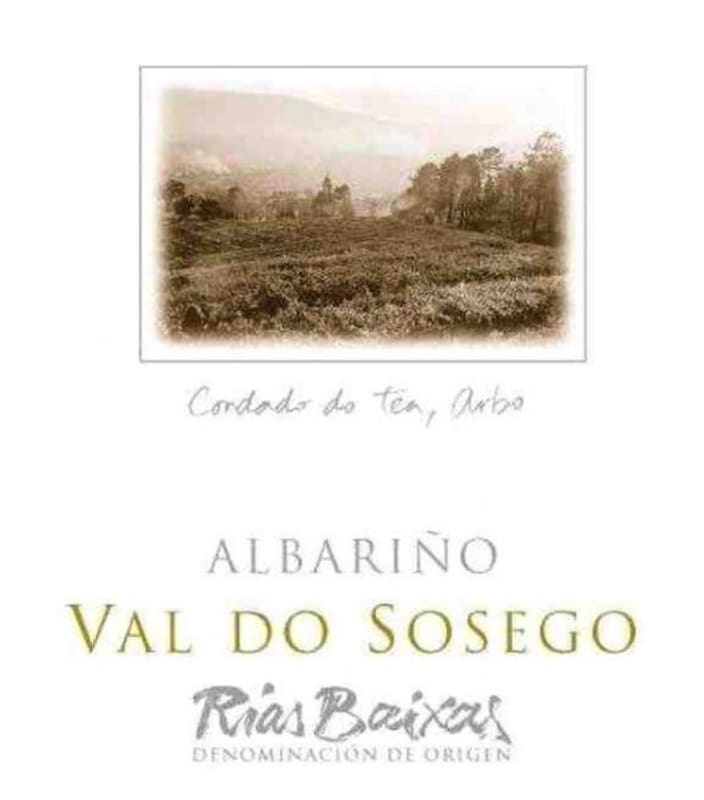 As Laxas Val do Sosego Albarino 2012 Front Label