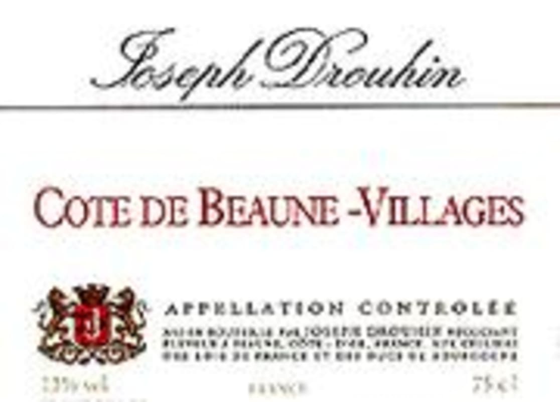 Joseph Drouhin Cote de Beaune Villages 1996 Front Label
