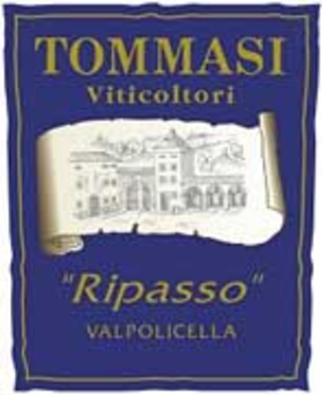 Tommasi Ripasso Valpolicella 2000 Front Label