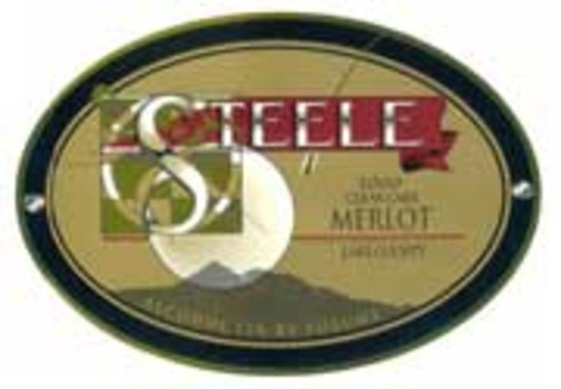 Steele Merlot 2000 Front Label