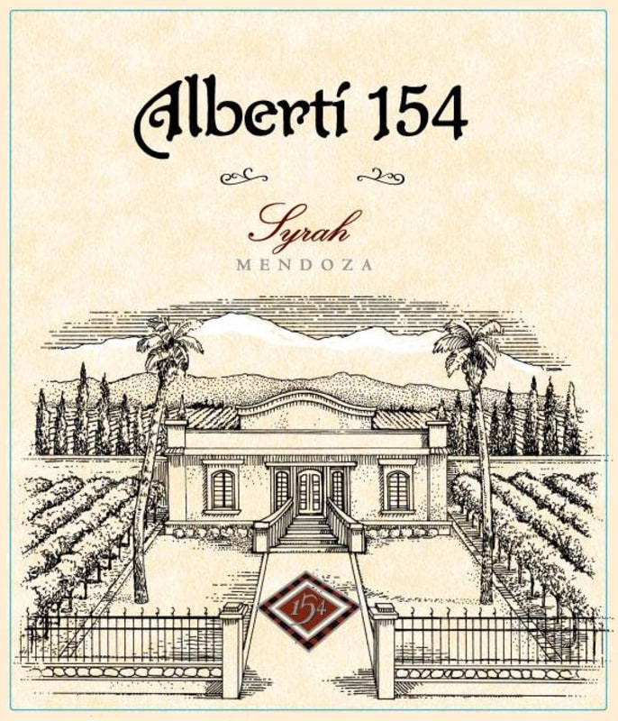 Bodega Calle Alberti 154 El Necio Syrah 2013 Front Label