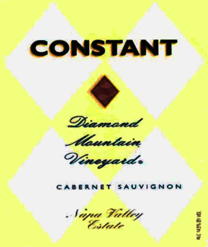 Constant Diamond Mountain Vineyard Cabernet Sauvignon 2010 Front Label