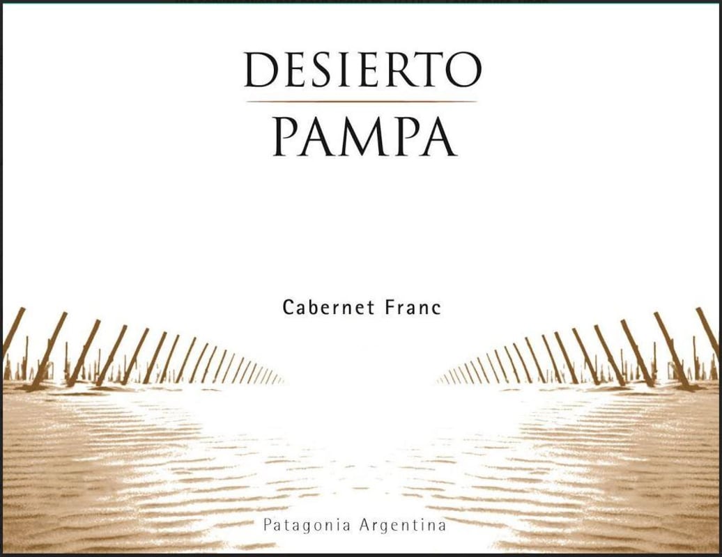 Bodega del Desierto Pampa Cabernet Franc 2014 Front Label
