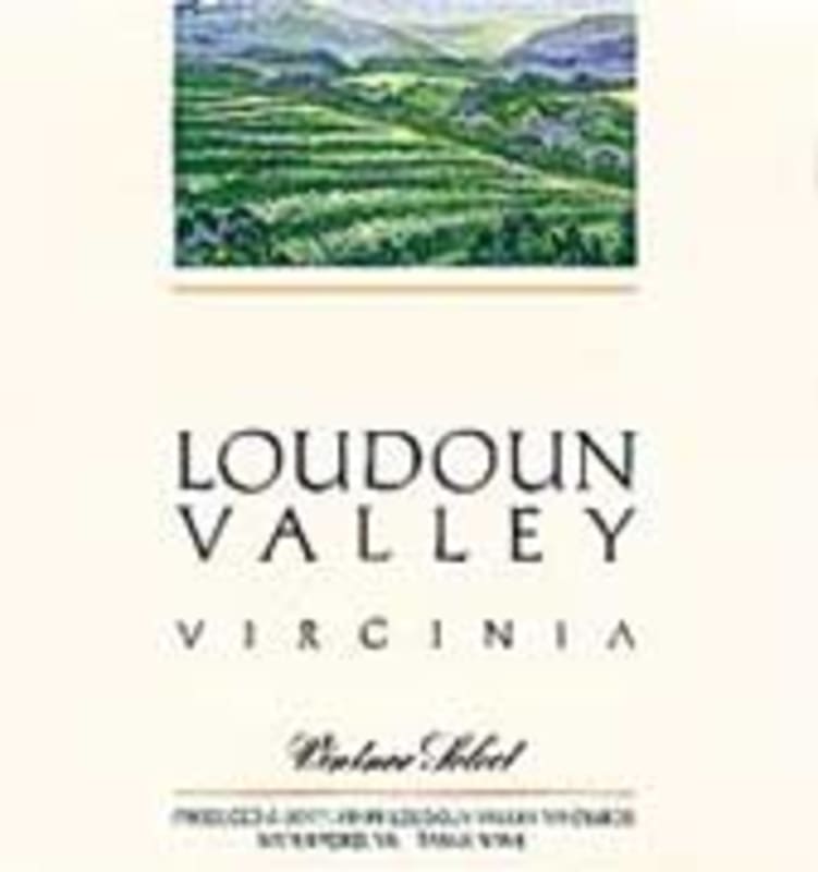 Loudoun Vineyard Vinifera White 2001 Front Label