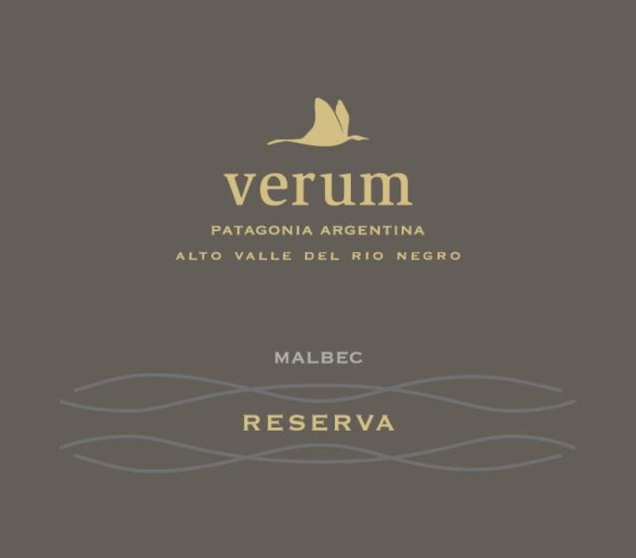 Verum Malbec Reserva 2009 Front Label
