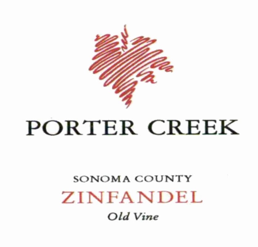 Porter Creek Sonoma County Old Vine Zinfandel 2006 Front Label