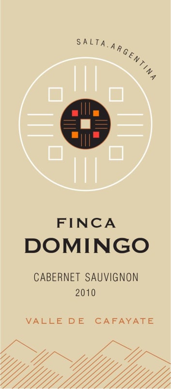 Domingo Molina Finca Domingo Cabernet Sauvignon 2010 Front Label