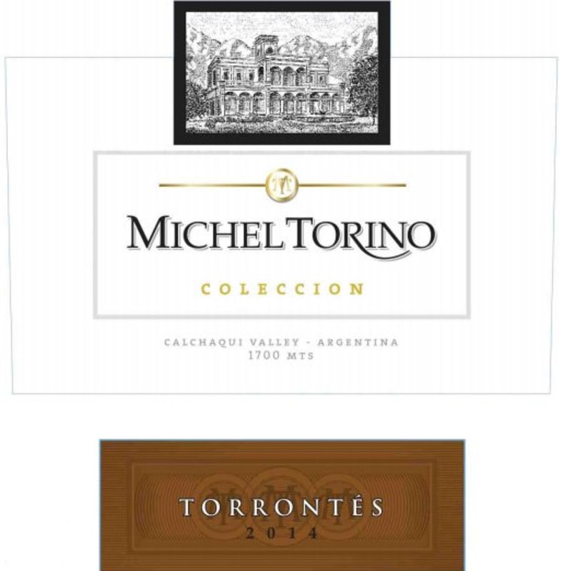 Michel Torino Coleccion Torrontes 2014 Front Label