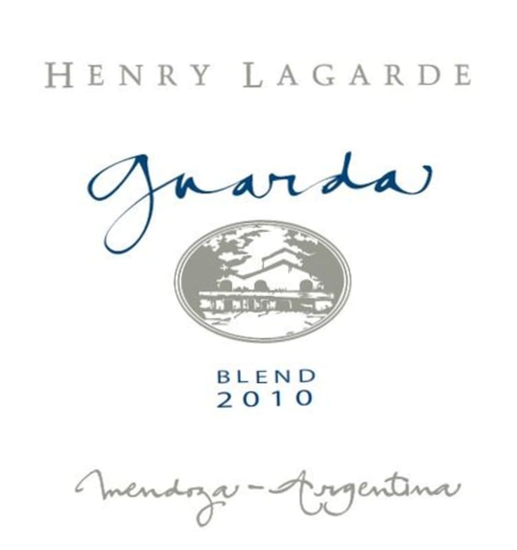 Lagarde Guarda 2010 Front Label