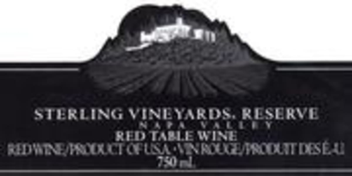 Sterling Reserve 1996 Front Label