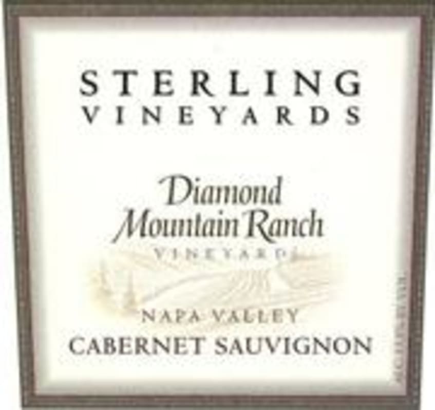 Sterling Diamond Mountain Ranch Cabernet Sauvignon 1997 Front Label