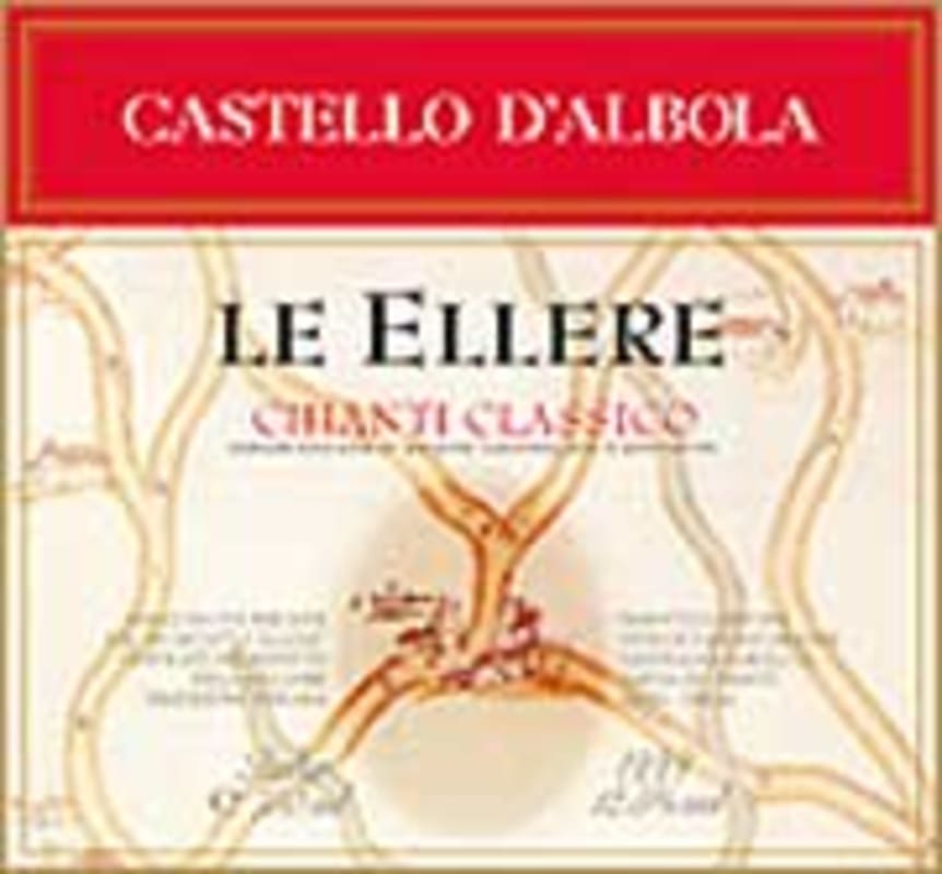Castello di Albola Chianti Classico 2001 Front Label