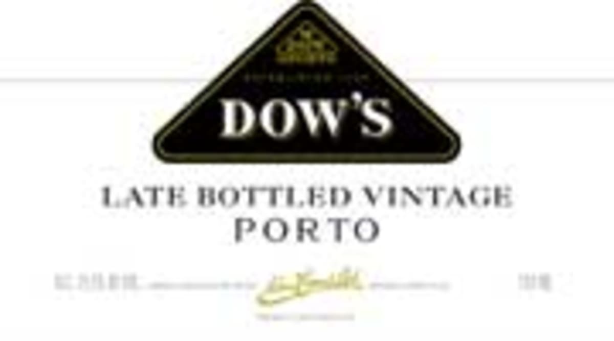 Dow's Late Bottled Vintage 1997 Front Label