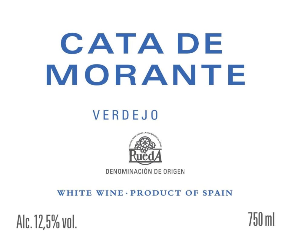 Los Aljibes Cata De Morante Verdejo 2014 Front Label