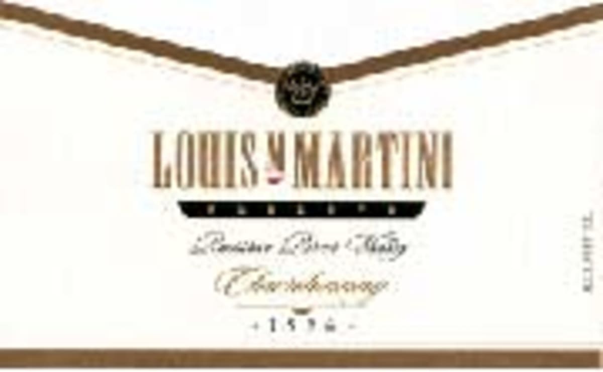 Louis Martini Reserve Chardonnay 1995 Front Label