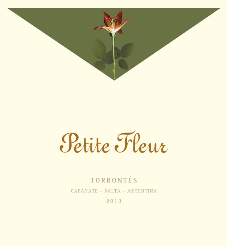 Bodega Monteviejo Petite Fleur Torrontes 2013 Front Label