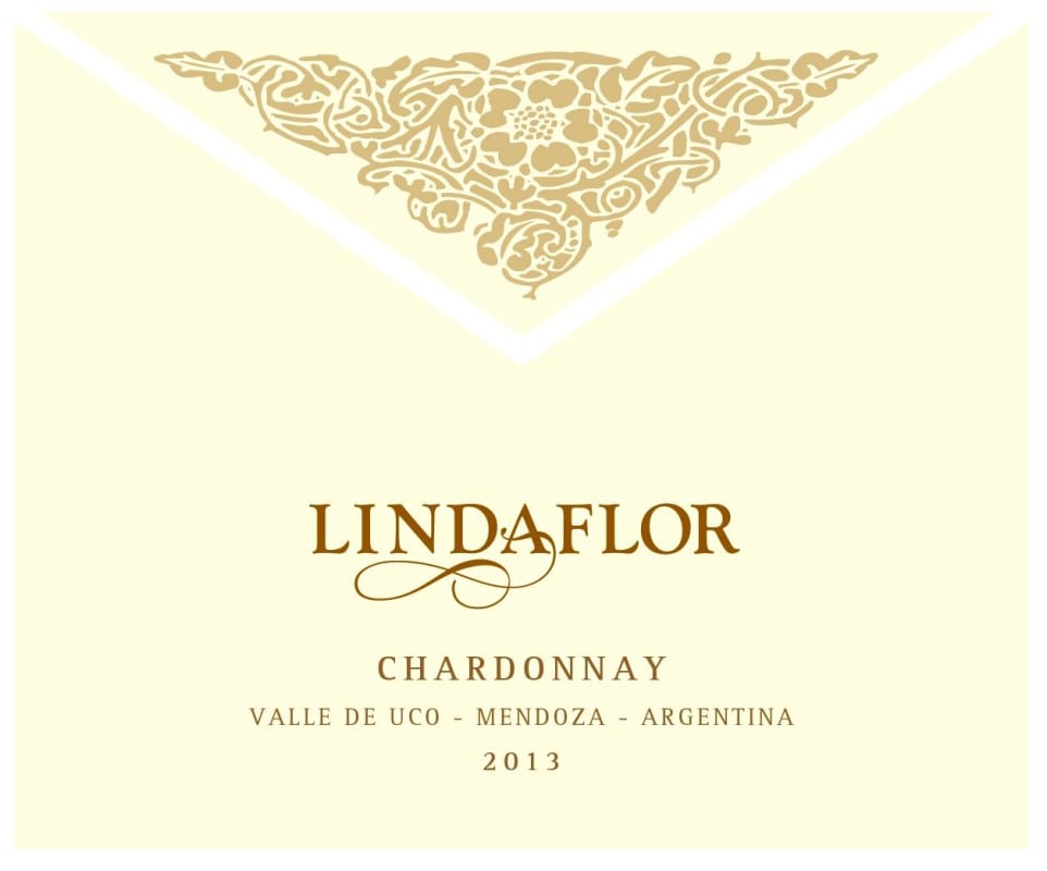 Bodega Monteviejo Lindaflor Chardonnay 2013 Front Label