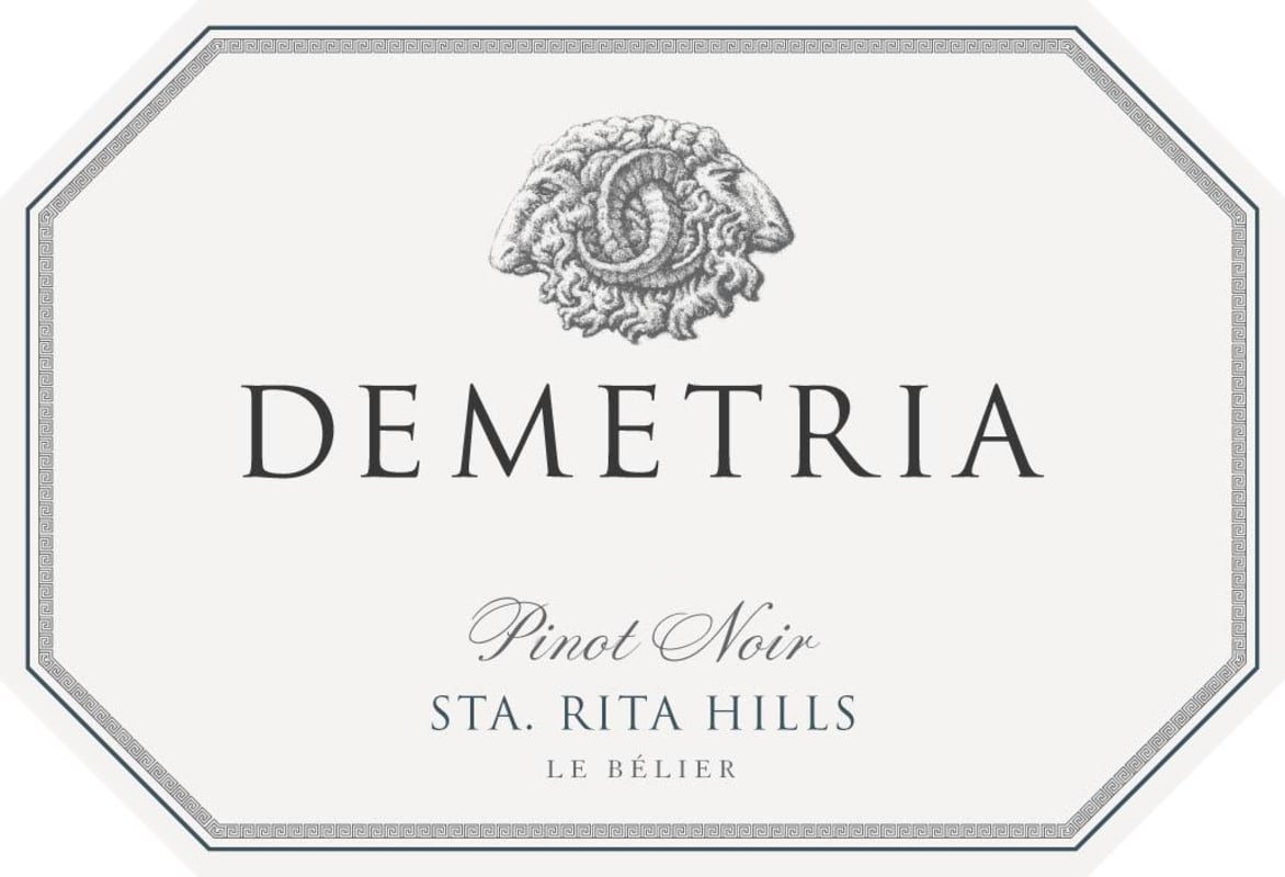 Demetria Estate Le Belier Pinot Noir 2009 Front Label