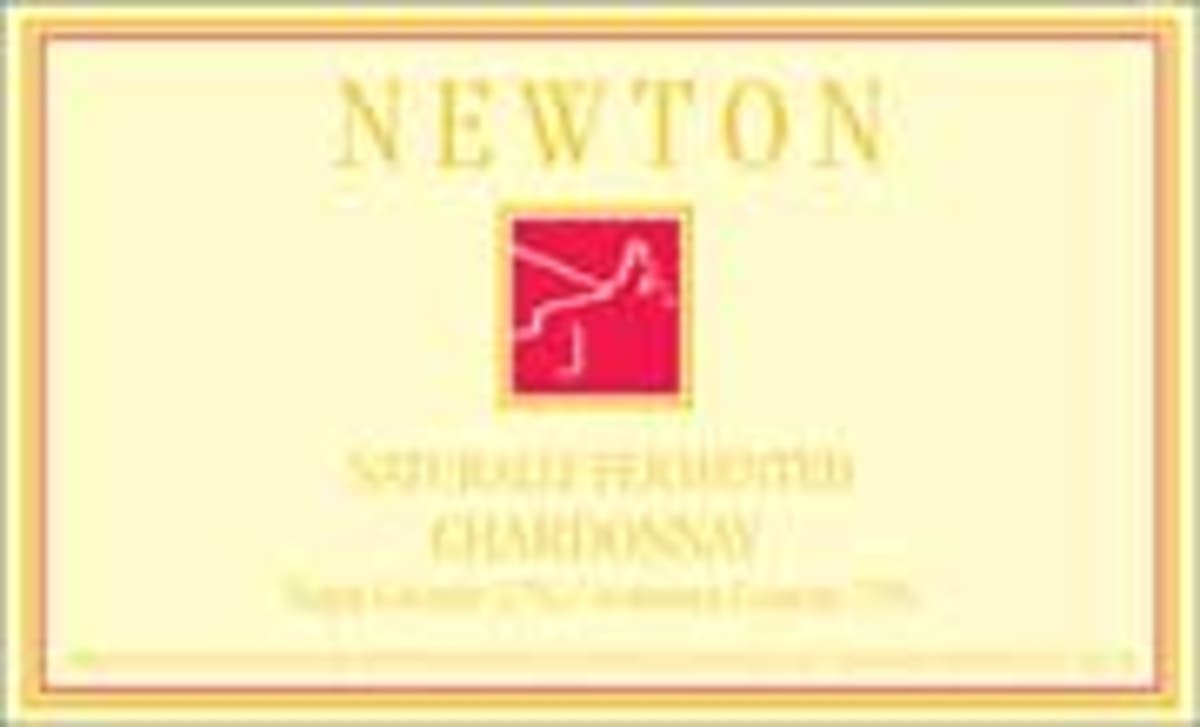 Newton Red Label Chardonnay 2001 Front Label