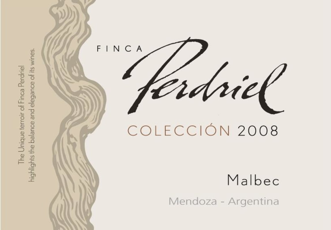 Bodega Norton Finca Perdriel Coleccion Malbec 2008 Front Label