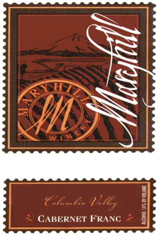 Maryhill Cabernet Franc 2009 Front Label