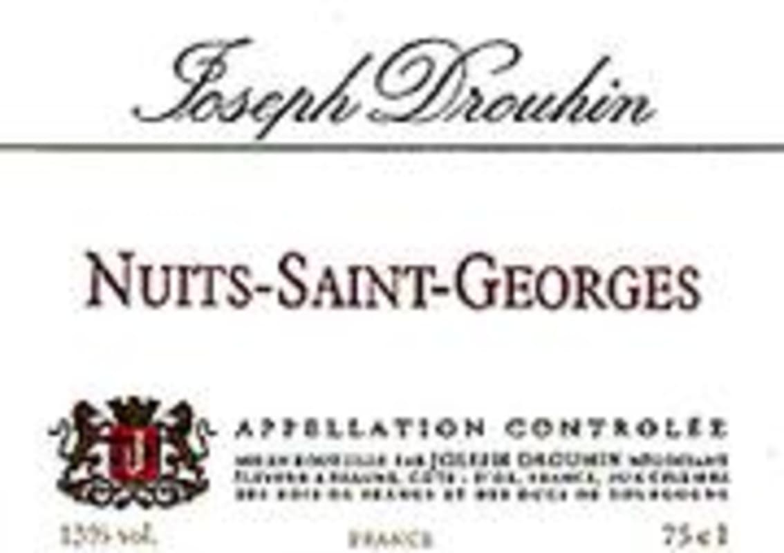 Joseph Drouhin Nuits-Saint-Georges 1996 Front Label