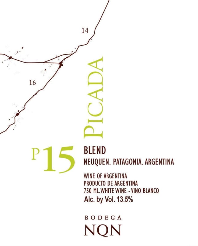 Bodega MALMA P15 Picada Blend Blanco 2010 Front Label
