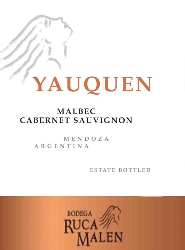 Ruca Malen Yauquen Malbec - Cabernet Sauvignon 2013 Front Label