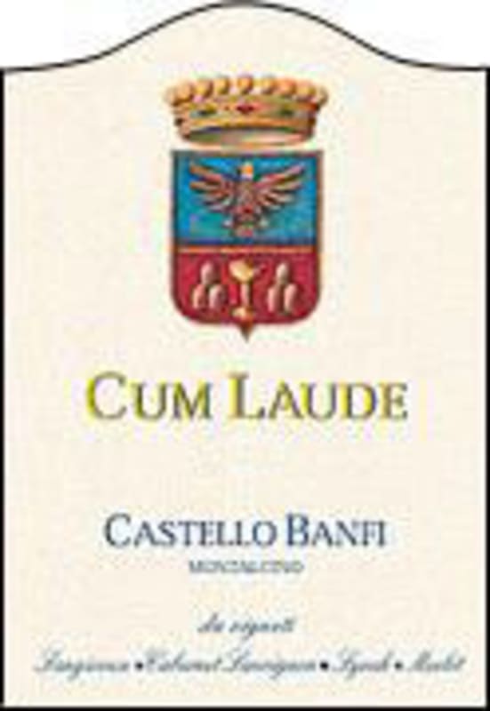 Banfi Magna Cum Laude 2000 Front Label