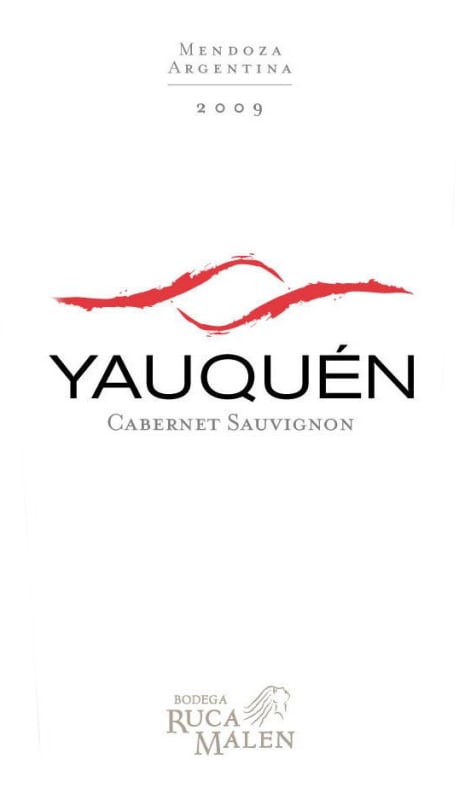 Ruca Malen Cabernet Sauvignon 2009 Front Label
