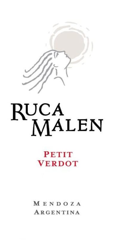 Ruca Malen Petit Verdot 2013 Front Label