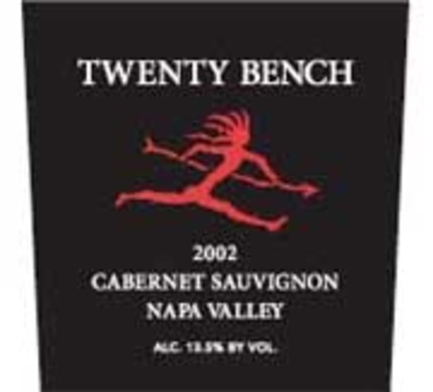 Twenty Bench Cabernet Sauvignon 2002 Front Label
