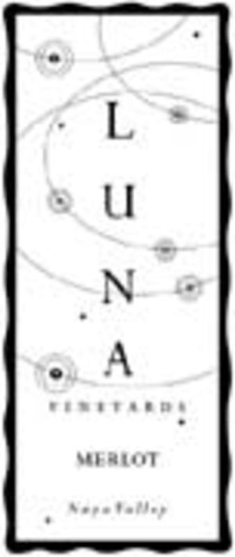Luna Vineyards Palio Vecchio Merlot 2000 Front Label