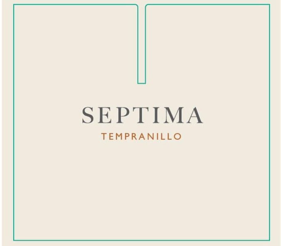 Septima Tempranillo 2014 Front Label
