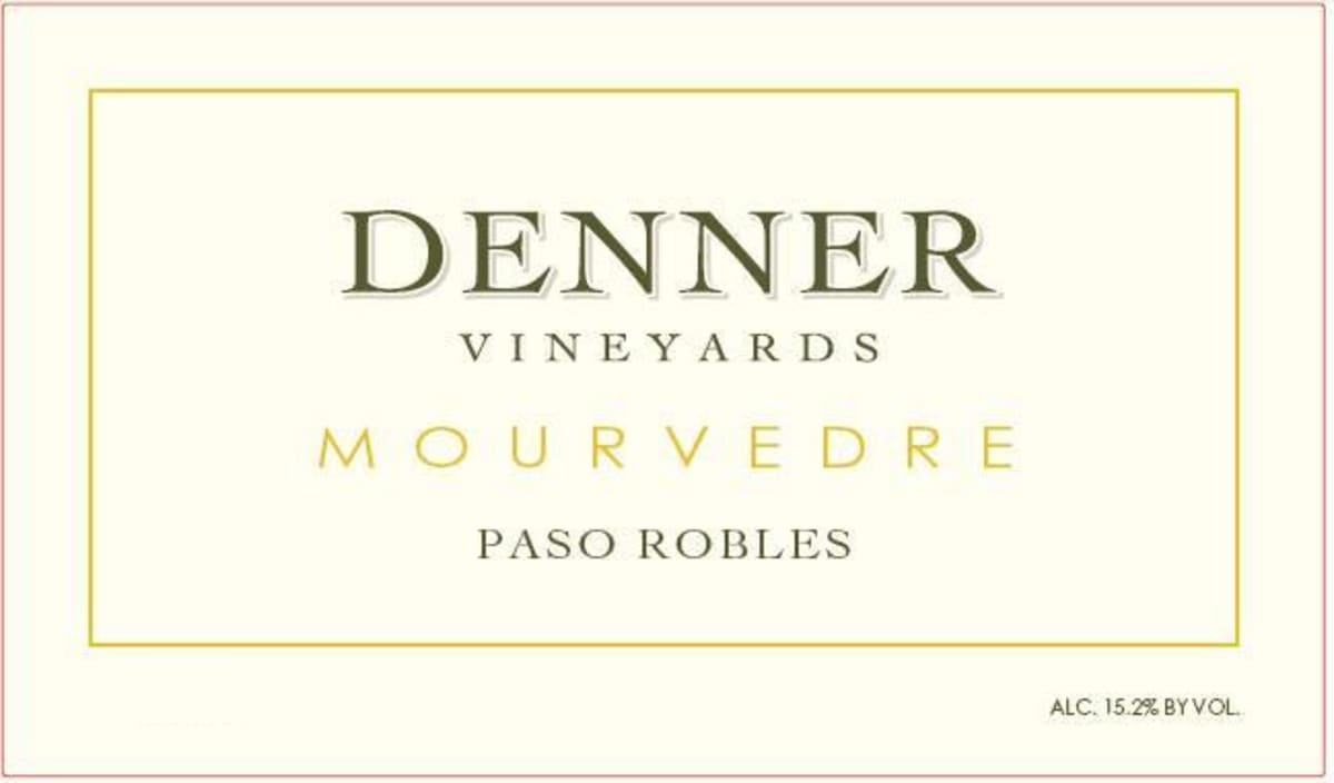 Denner Mourvedre 2007 Front Label