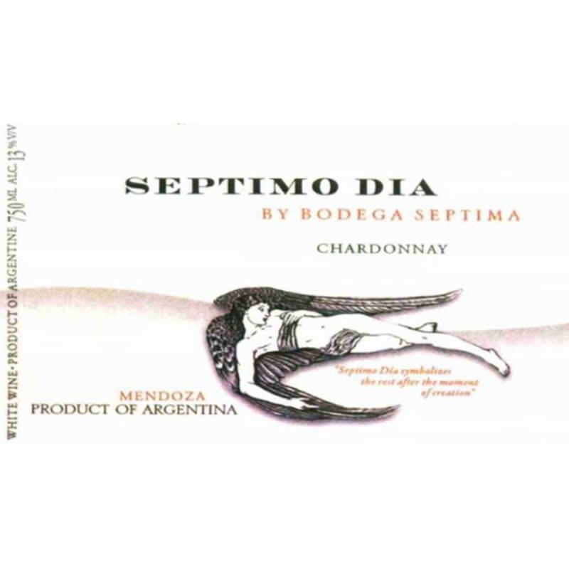 Septima Septima Obra Chardonnay 2008 Front Label