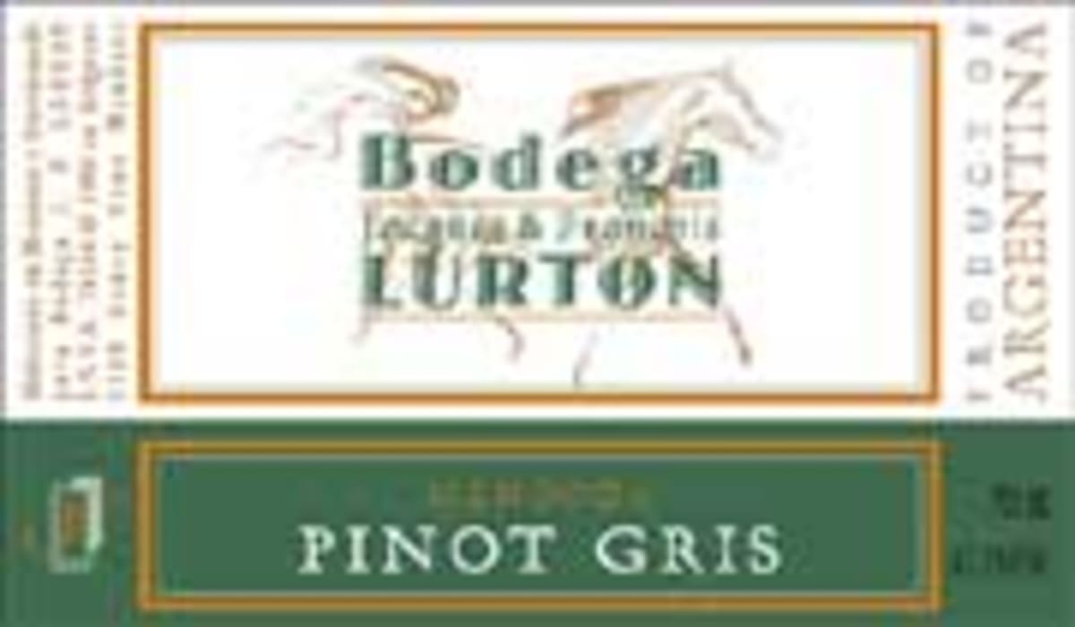 Bodega Lurton Pinot Gris 2003 Front Label