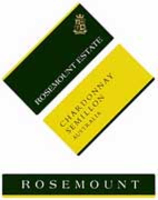 Rosemount Semillon-Chardonnay 2003 Front Label