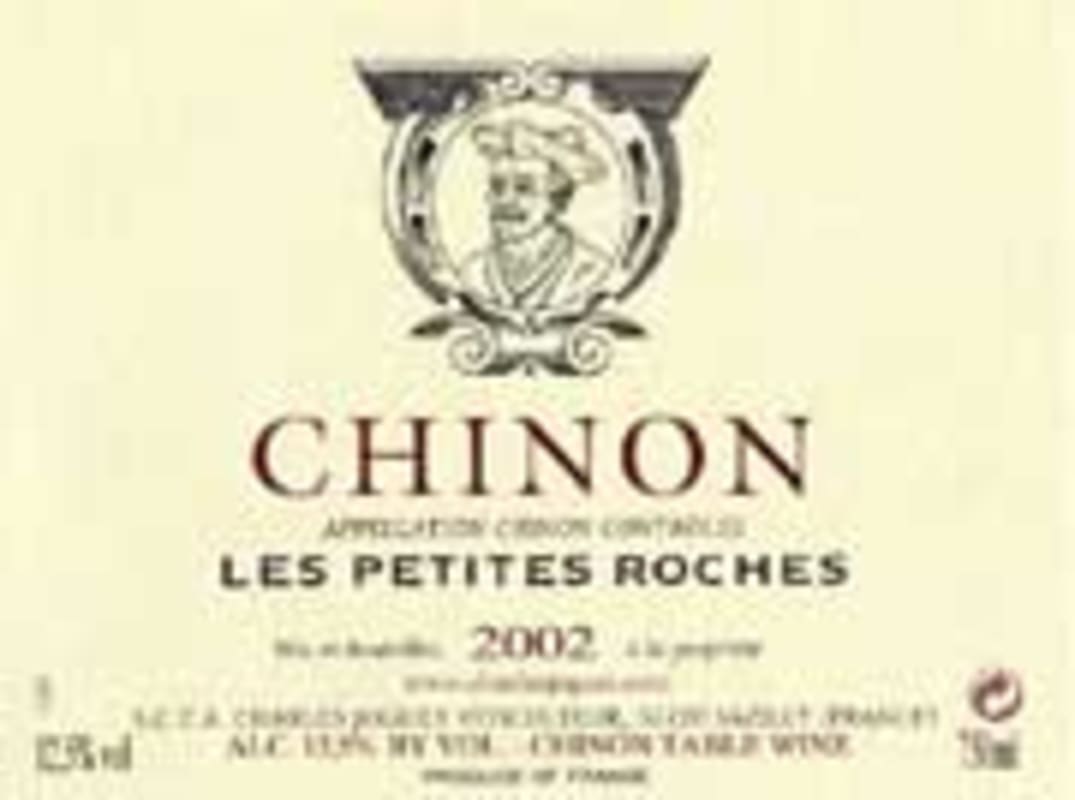 Charles Joguet Chinon Les Petites Roches 2002 Front Label