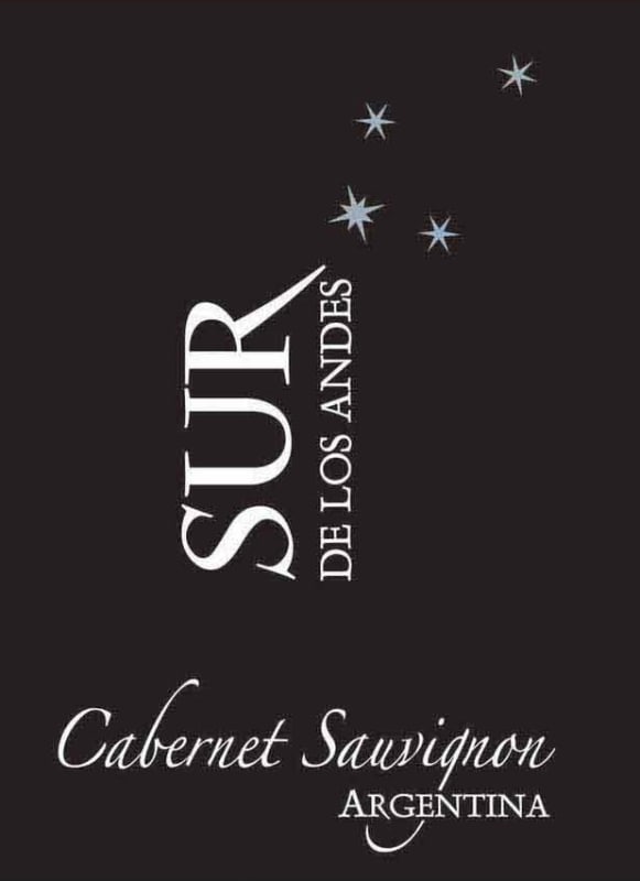 Sur de los Andes Cabernet Sauvignon 2009 Front Label