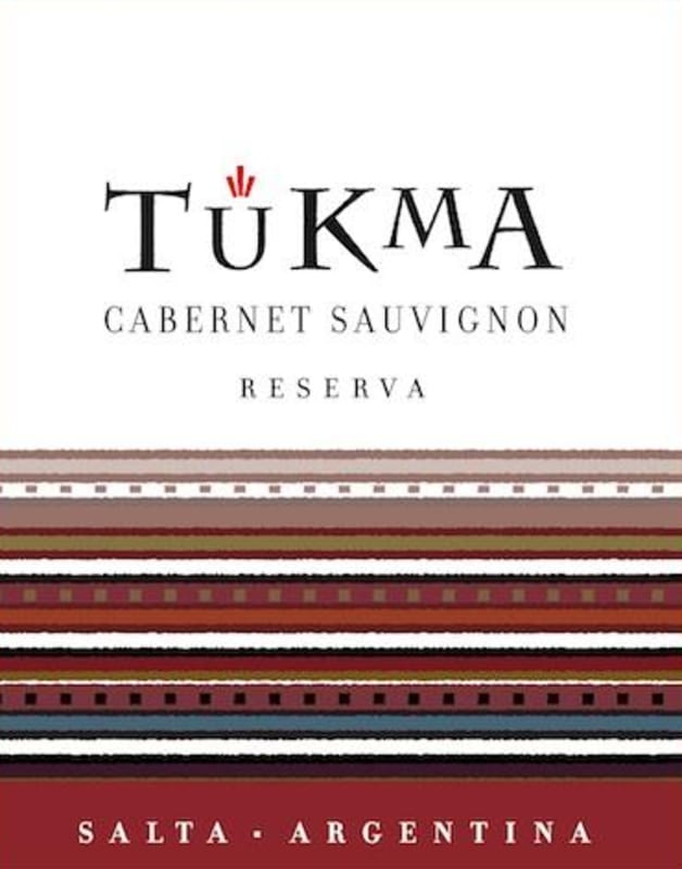 Bodega TuKma Reserva Cabernet Sauvignon 2013 Front Label