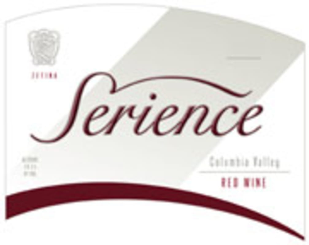 Zefina Serience Red 2001 Front Label