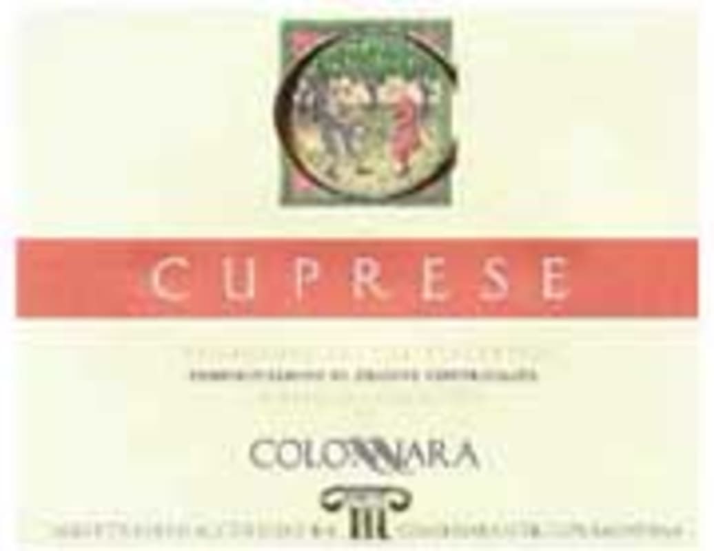 Colonnara CUPRESE Verdicchio dei Castelli di Jesi 2002 Front Label