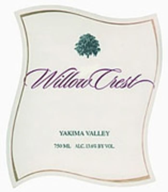 Willow Crest Rocking L Red 2001 Front Label