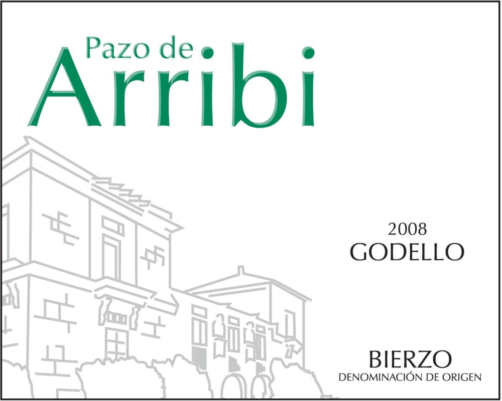 Bodegas Adria Pazo de Arribi Godello 2008 Front Label