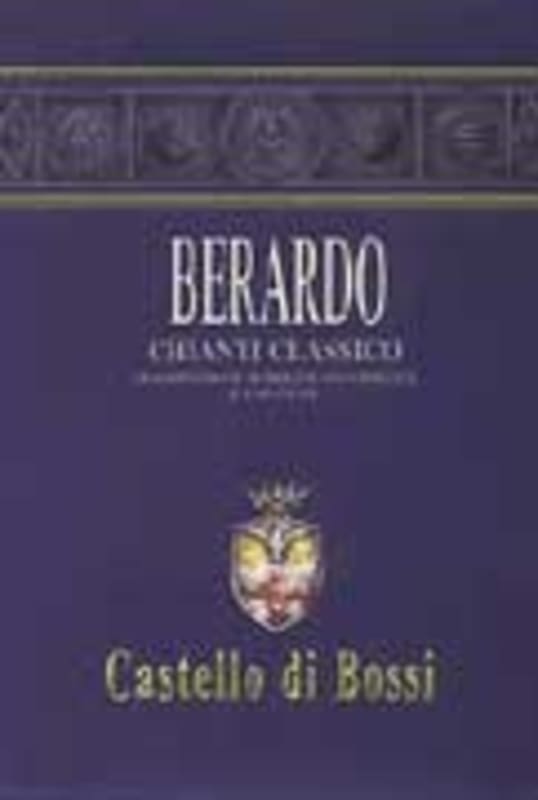 Castello di Bossi Chianti Classico Riserva 2000 Front Label