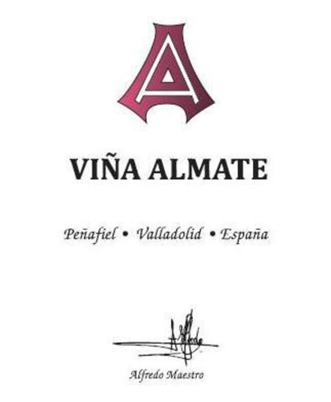 Alfredo Maestro Tejero Vina Almate 2013 Front Label